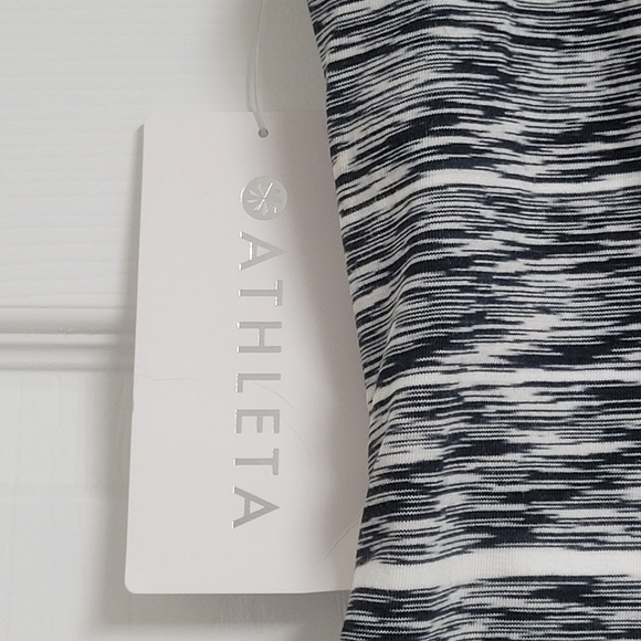 Athleta NWT Stripe Midi Tank Dress. - Picture 7 of 14